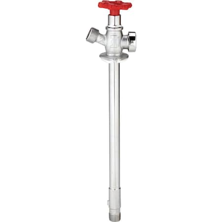 Proline 1/2 In. SWT x 1/2 In. MIP x 10 In. Anti-Siphon Frost Free Wall Hydrant 104-517